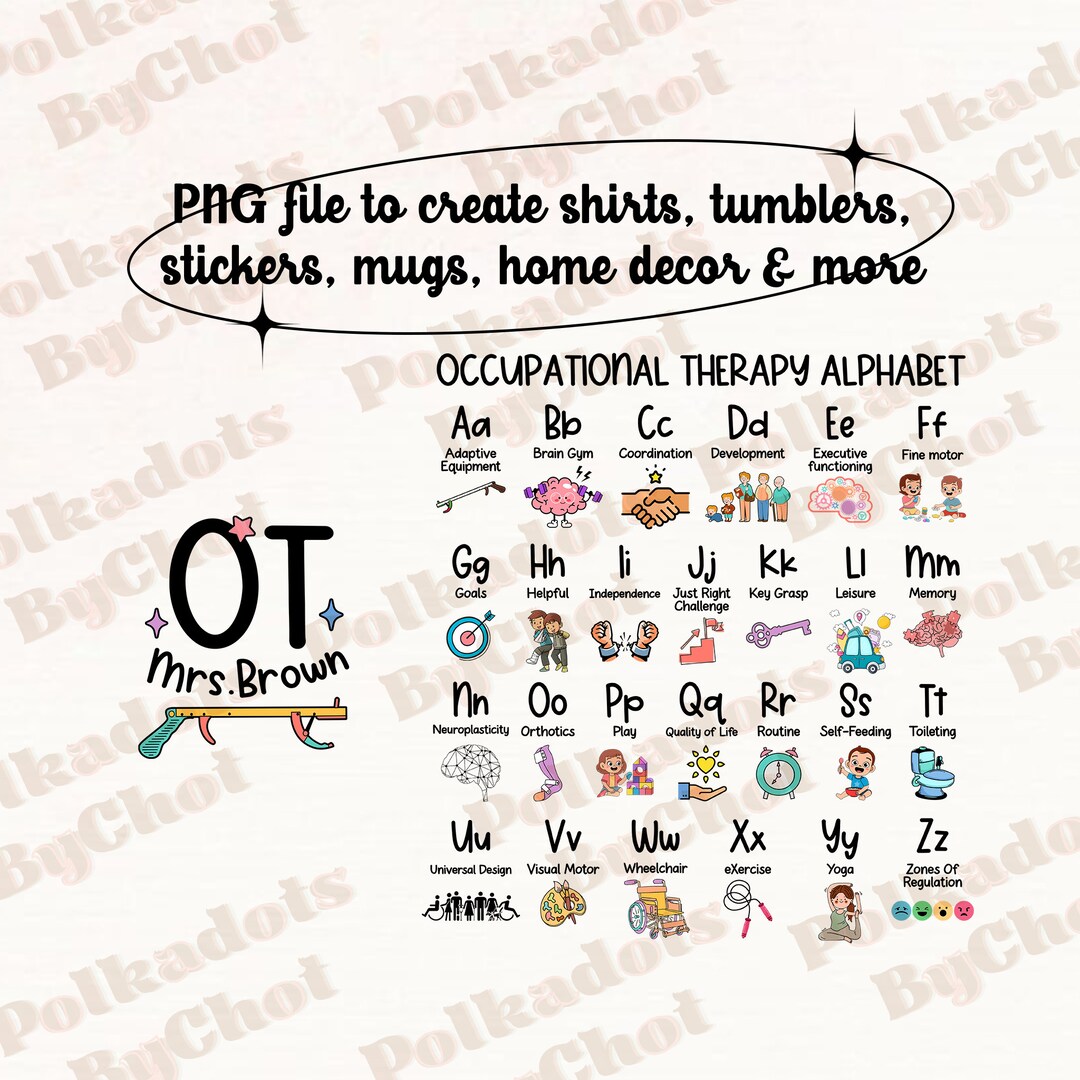 Occupational Therapy Png, Occupational Therapy Alphabet,abc of ...
