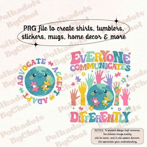 Everyone Communicates Differently Png, Teacher Png, Special Education Teacher, Autism Awareness Png, Neurodiversity, Inclusion Matters