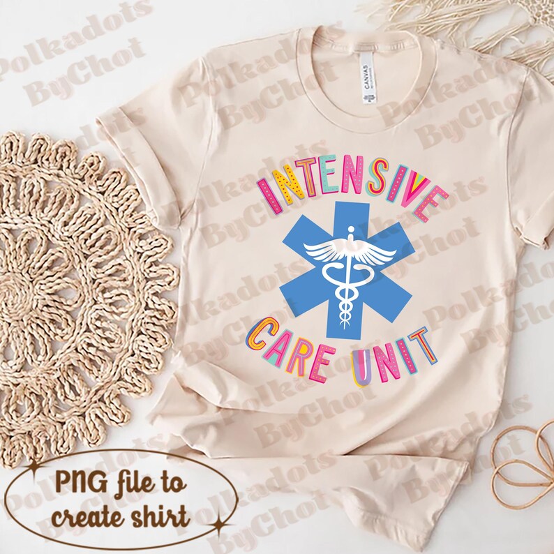 Critical Care Lettering ICU Nurse Png Personalized Intensive Care Unit Micu Sicu RN Png ...