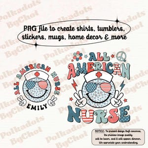 Personalized 4th July Nurse Png, All American Nurse Png, American NICU PEDs ICU Png, Patriotic Nurse Png, RN Png,4th of July Nurse