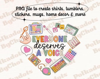 SLP Png, Everyone Deserves A Voice, Speech Pathologist,SLPA, Speech Therapy, SLP Graduation, New Slp, Speech Therapist, Speech Assistant Png