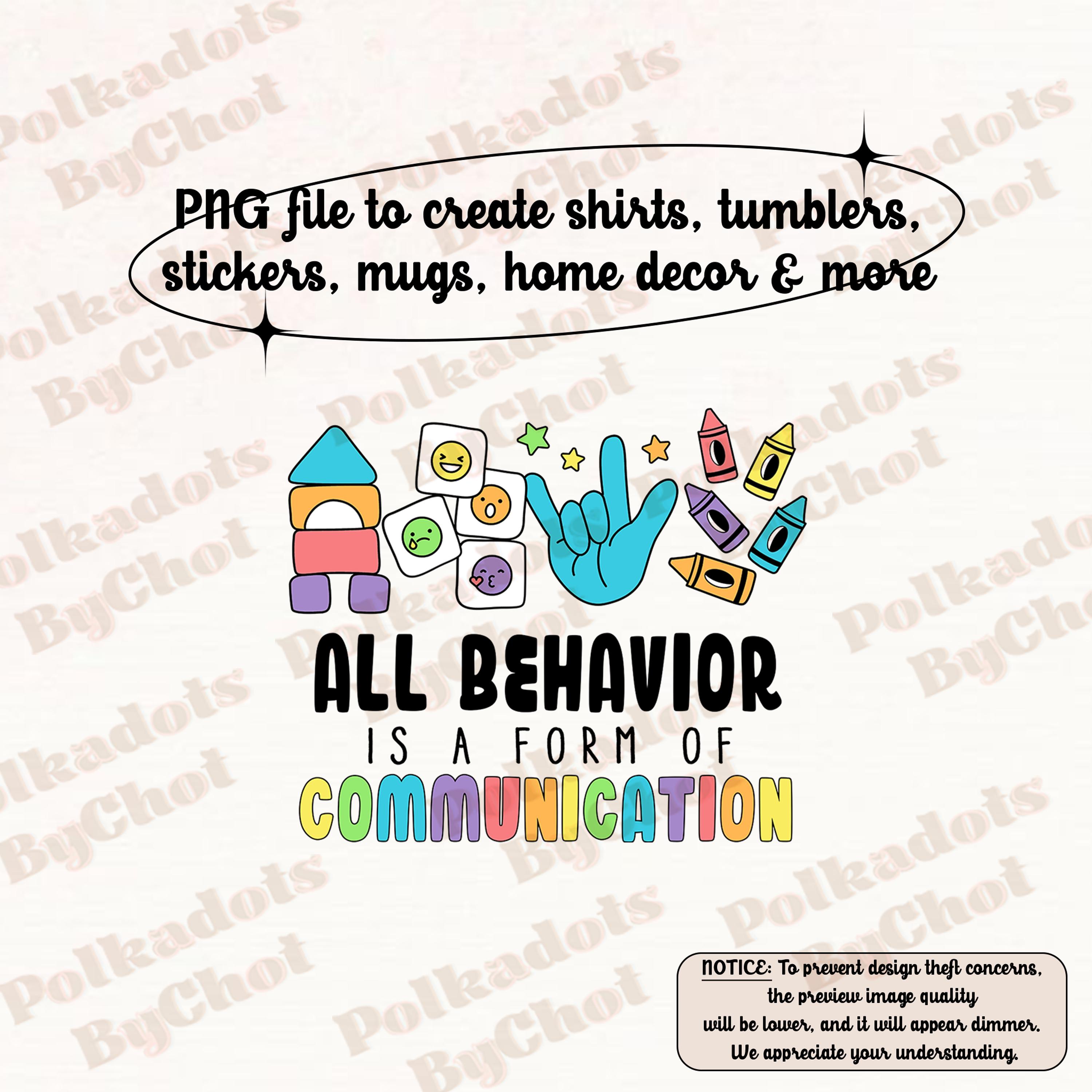 Teacher Png, All Behavior is A Form of Communication, Special Education ...