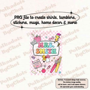 Custom Teacher Png Composition Book With Name, Personalized Teacher Gift, Back To School, Teacher Gift, Teacher Appreciation Gifts