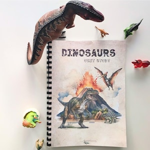 Dinosaur Unit Study For Kids Who Love Dinosaurs and Science, Homeschool / Classroom Printable