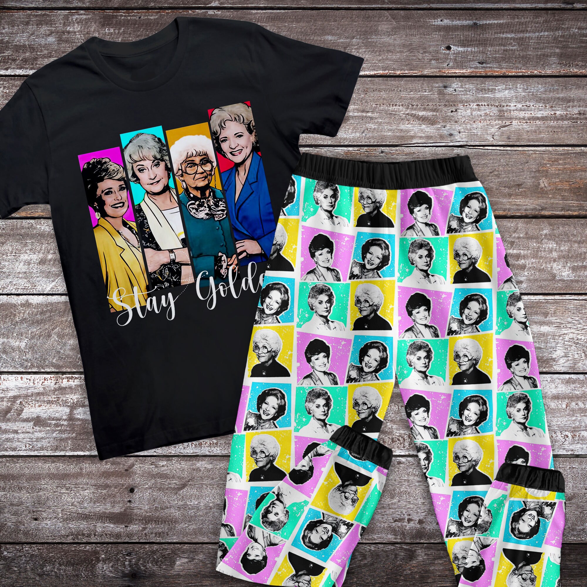 The Golden Girls Pajamas Set Personalized Family Pajamas Family Christmas Pajamas Set. Etsy Canada