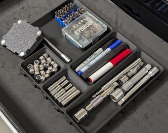Parts Tray Organisers - Mechanic Toolbox Drawer Dish