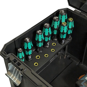 Screwdriver Holder for Dewalt Tstak & Stanley Fatmax Deep Tool Box DWST1-71195 DWST83343-1 DWST83346-1 FMST1-71971 FMST1-75796