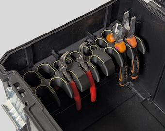 Plier Holder for Dewalt Tstak & Stanley Fatmax Deep Tool Box DWST1-71195 DWST83343-1 DWST83346-1 FMST1-71971 FMST1-75796