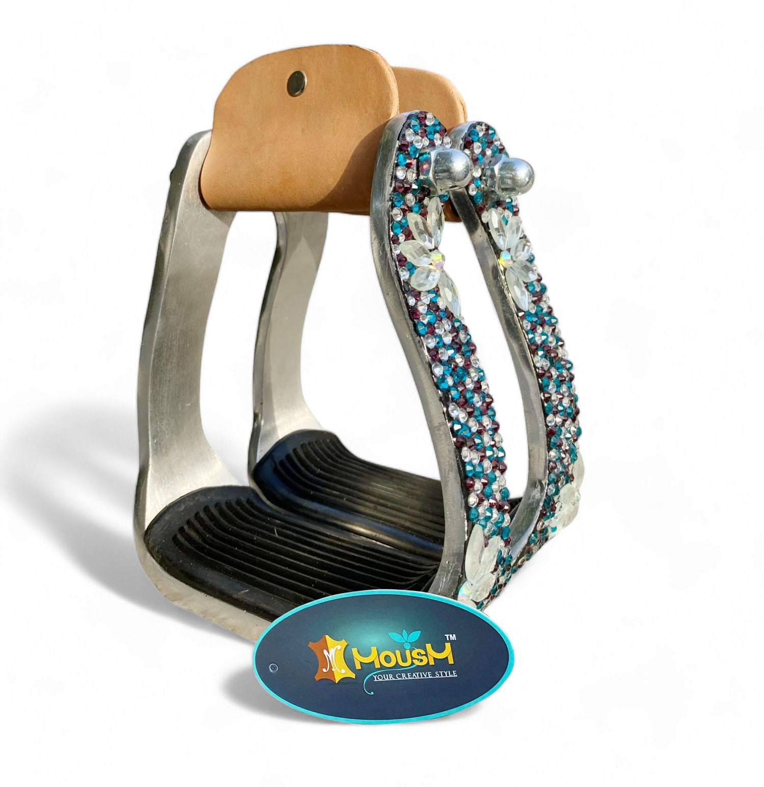 Étriers western en bois - Design Navajo | Pool's