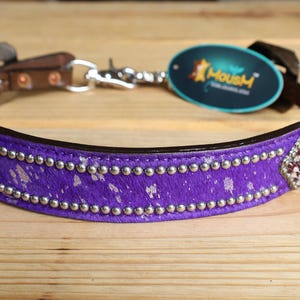 Sangle De Poitrail Décorée Pour Cheval MOUSM, Ajustable 23-30" X 1.75", Neuve