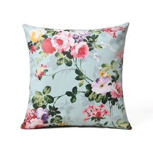 Hermosas fundas de almohada con estampado de flores, decoración de flores, funda de cojín, almohada de boda