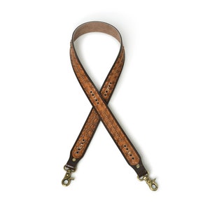 Detachable Leather Bag Strap: Adjustable Crossbody Purse Strap