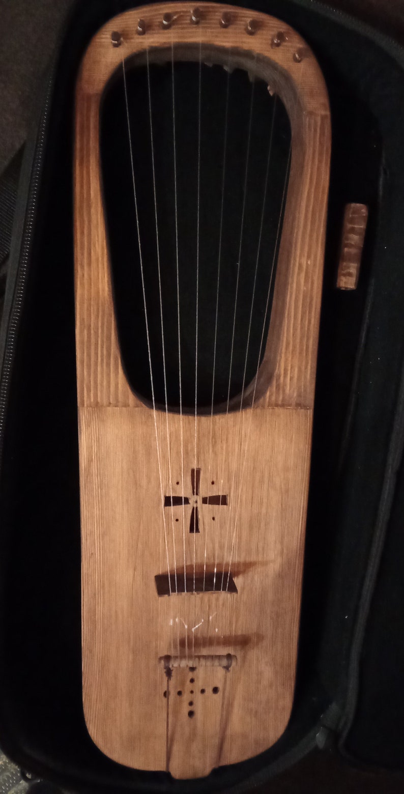 8-string Northern-european Lyre in Soft Case - Etsy