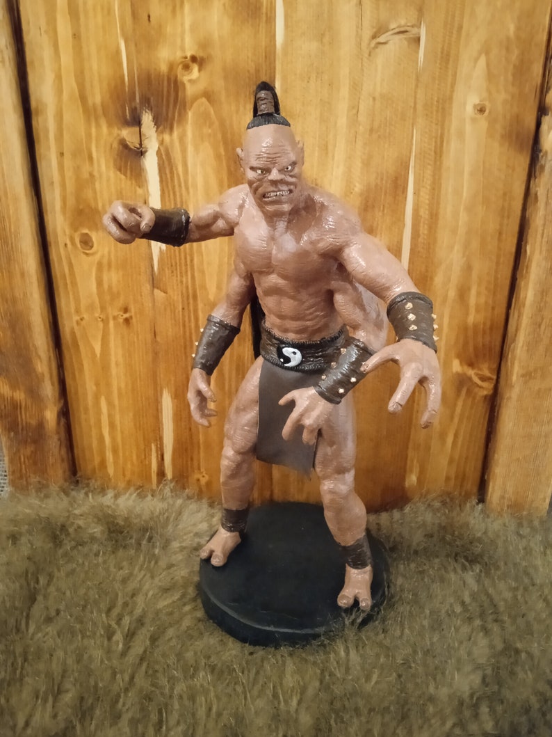 Goro Statue From Mortal Kombat 1995 Movie Etsy