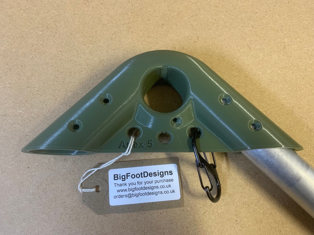 2 X Ridge Line 902530 apex 5 Top Brackets to Ceate Large Lavvu / Tarp