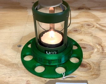 UCO Mini Tealight Candle Lantern Kit 2.0 in Green - Camping