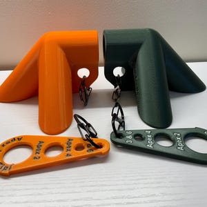 Apex Tarp 1 Pro x 2 - Professional Tarp Top Bracket Set for 7 Poles