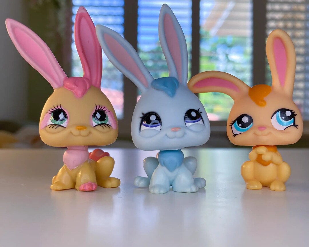 Pick-a-pet Littlest Pet Shop Authentic LPS Bunny Rabbits - Etsy