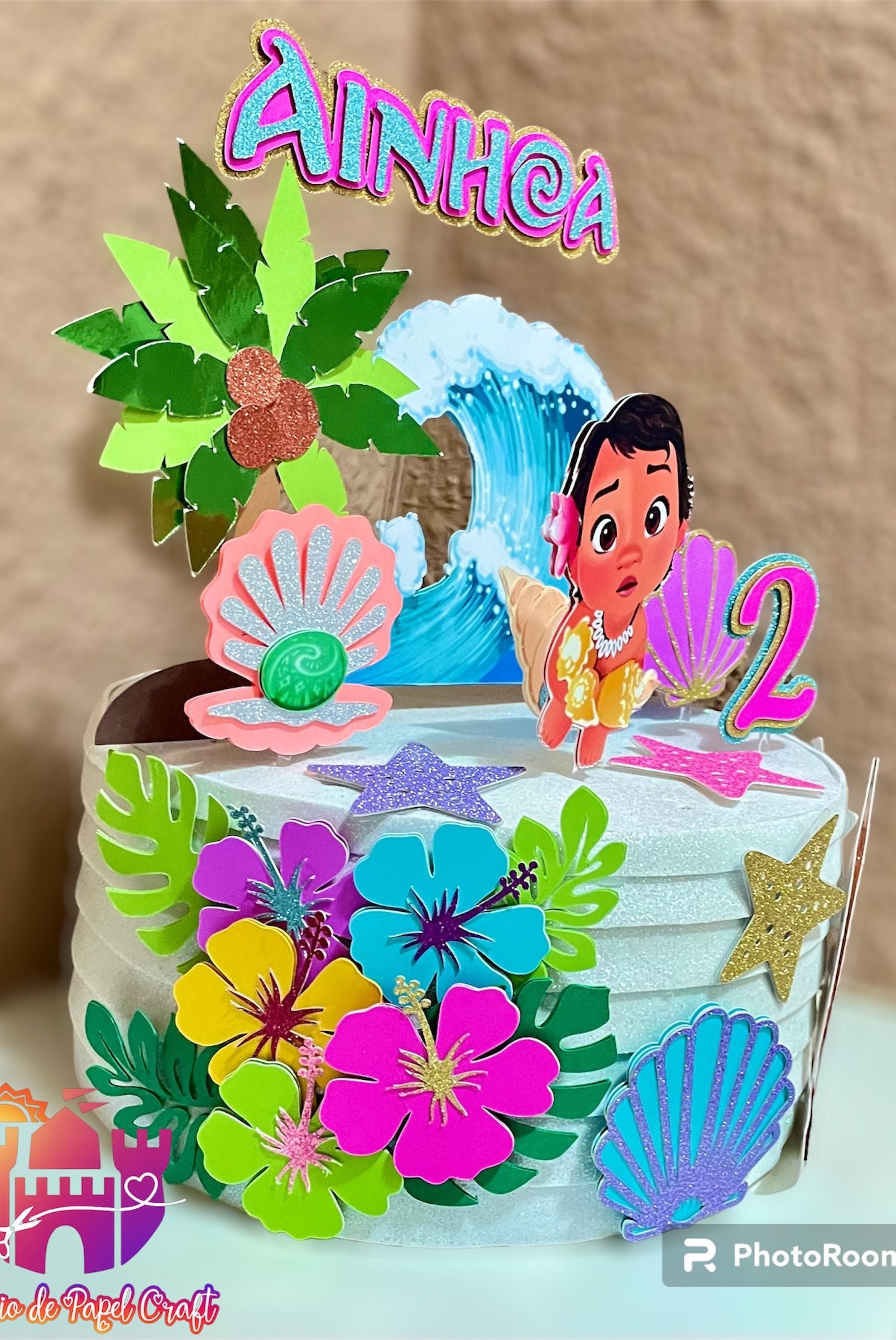 Moana Cake Topper - Etsy Israel