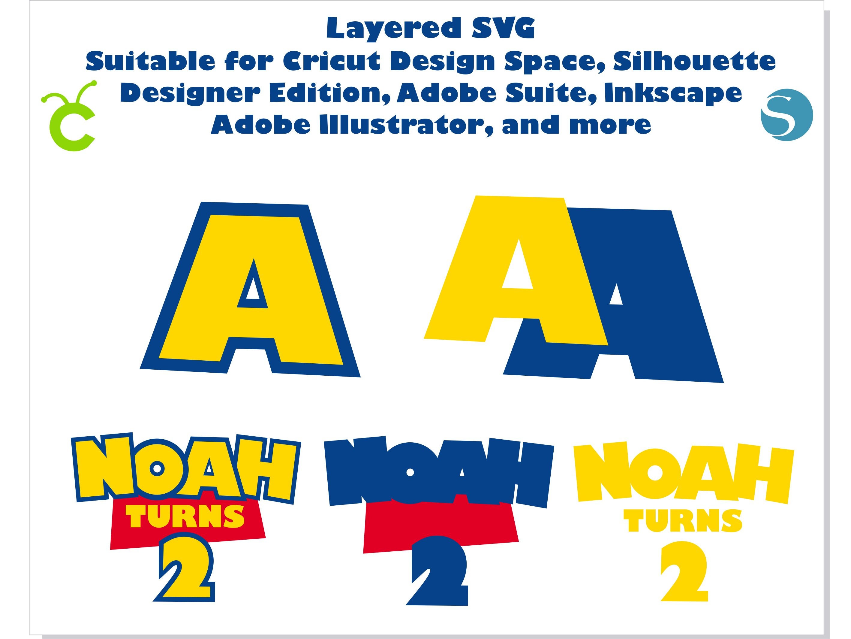 Toy Story Font SVG Cricut Toy Story Font Png Toy Story Font Etsy Hong