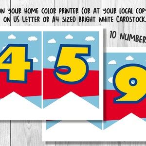 Birthday Banner Boy Printable PDF, Birthday Banner Printable, Printable ...