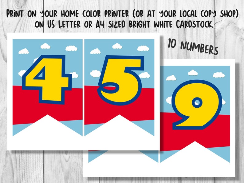 Birthday Banner Boy Printable PDF Birthday Banner Printable - Etsy