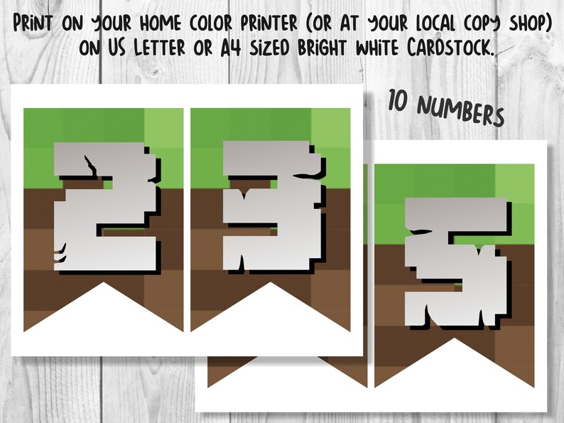 DIY Printable Banner Birthday Banner Boy Printable PDF - Etsy