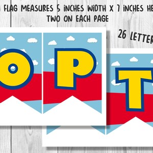 Birthday Banner Boy Printable PDF, Birthday Banner Printable, Printable ...
