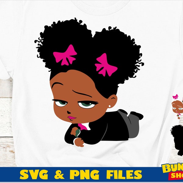 African American Boss Baby Girl SVG, Boss Baby Girl svg, afro boss baby girl png, afro boss baby girl svg, afro boss baby girl birthday svg