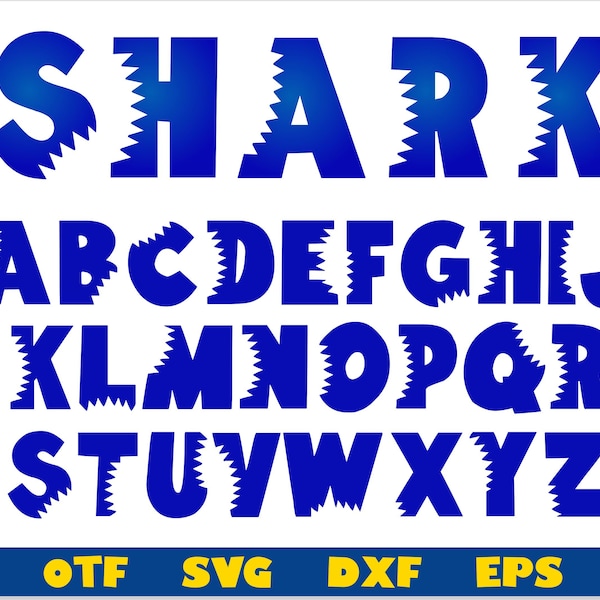 Shark Bite font, Shark font otf, Shark font svg, Shark Bite font svg, Shark letters svg file for cricut, Shark svg shirt, Shark vector font