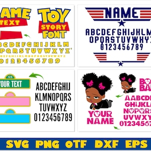 Personalize DIY | Font Bundle | Bundle Logo Emblem Sign svg png files