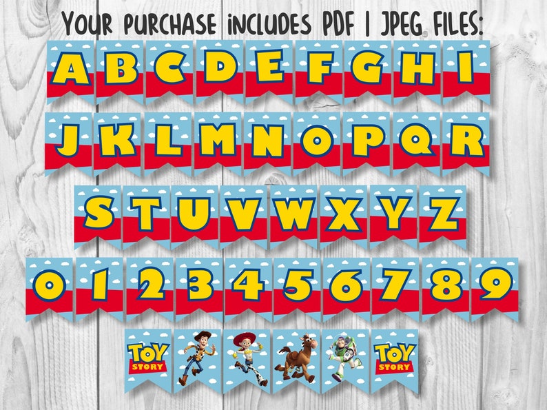 Birthday Banner Boy Printable PDF Birthday Banner Printable - Etsy