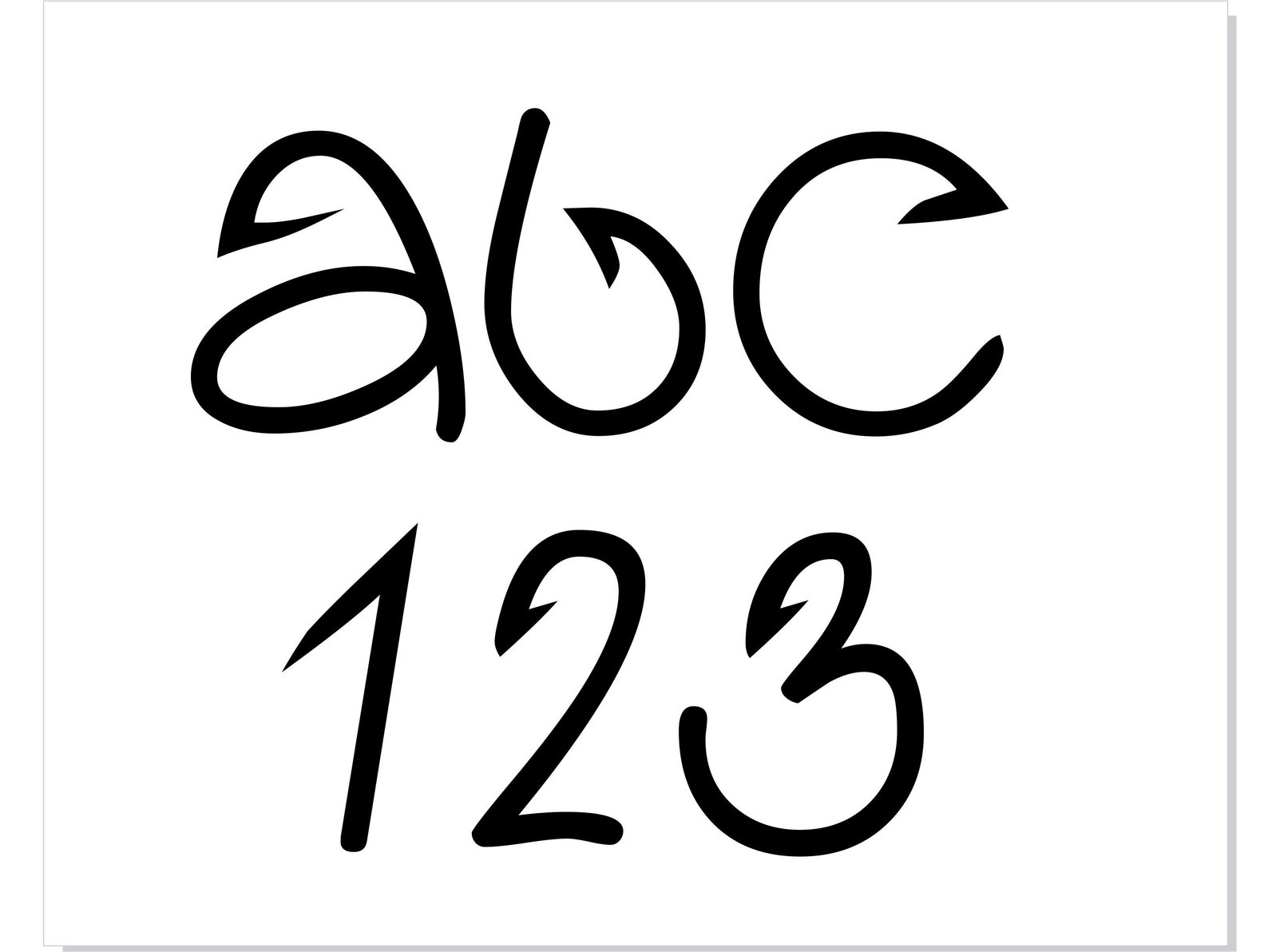 Fish Hook Fishing SVG Font Fish Hook Font Otf Fishing Font Etsy