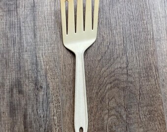 Vintage Lopol Hutzler No 717 Slotted Spatula Turner Cream Melamine USA Made