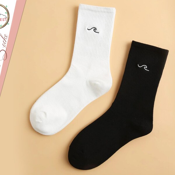 Custom Logo Socks Etsy