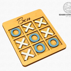 Valentines Day Tic Tac Toe - Custom Engraved