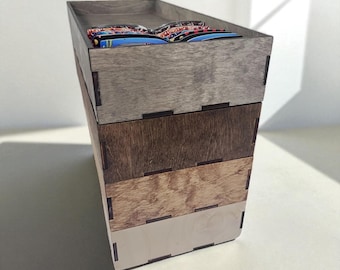 Paire d'organisateurs empilables universels en forme de rangement Topper