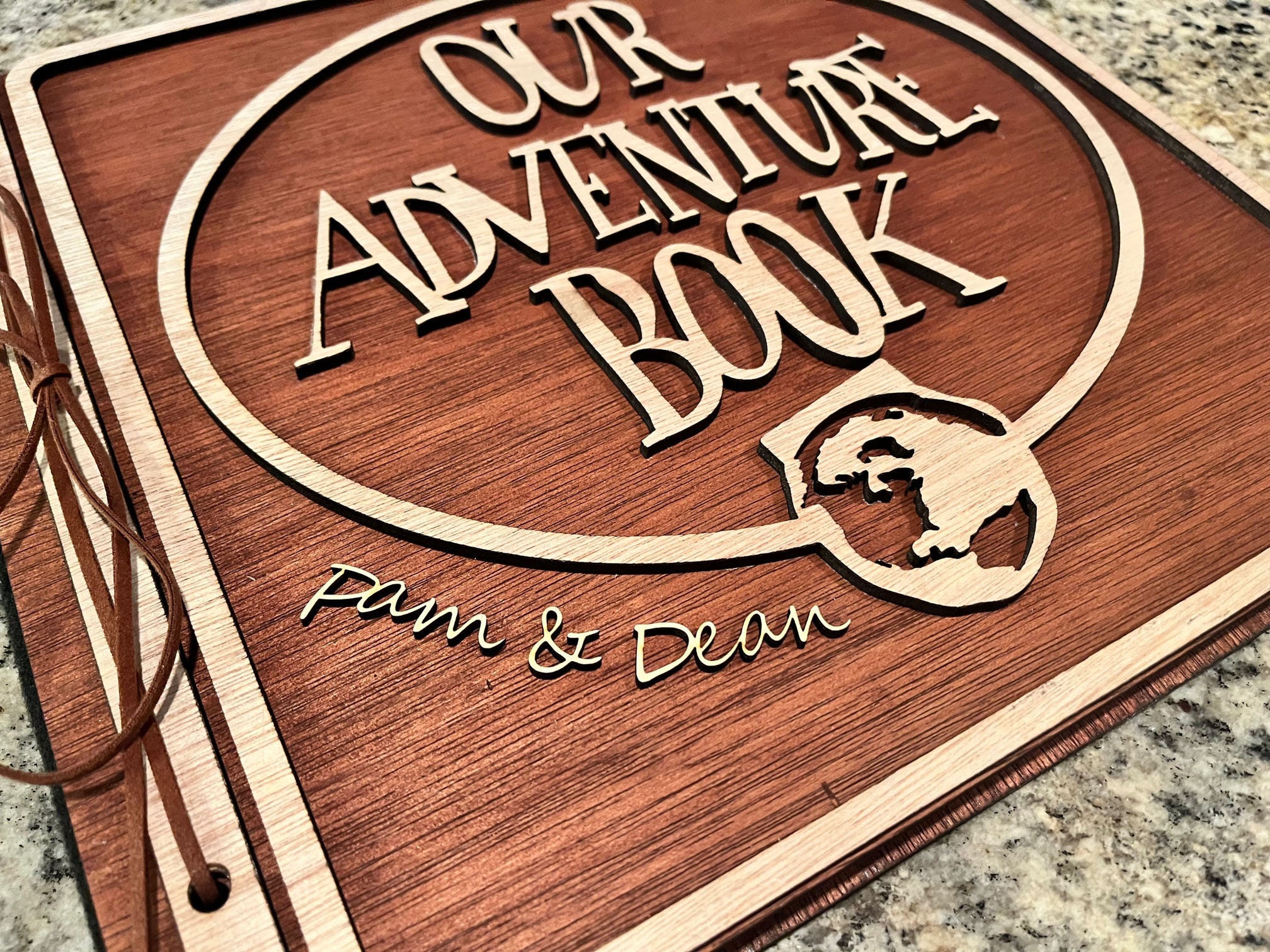 My Adventure Book, DIY Pixar up Themed Scrapbook Album, 80 Pages