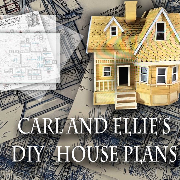 Carl and Ellie's 3D House Plans includes an SVG File