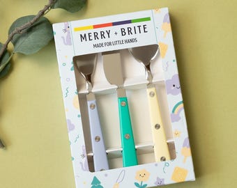 Pastel Childrens Cutlery Set