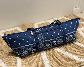 Bandana Print Yoga Mat Bag