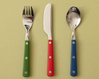 Colourful Childrens Cutlery Set