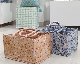 Leopard Muster Windeltasche