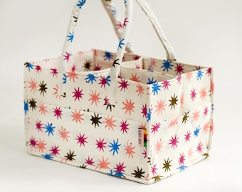 Star Print Nappy Caddy