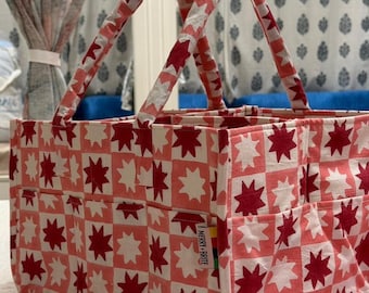 Star Print Nappy Caddy