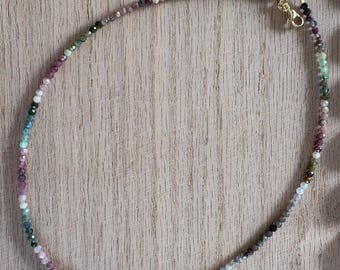 Handmade Tourmaline Necklace