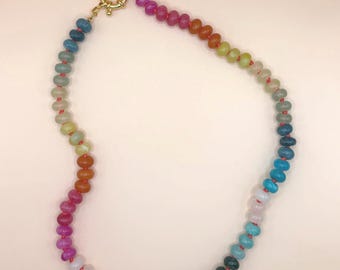 Veelkleurige kralenketting