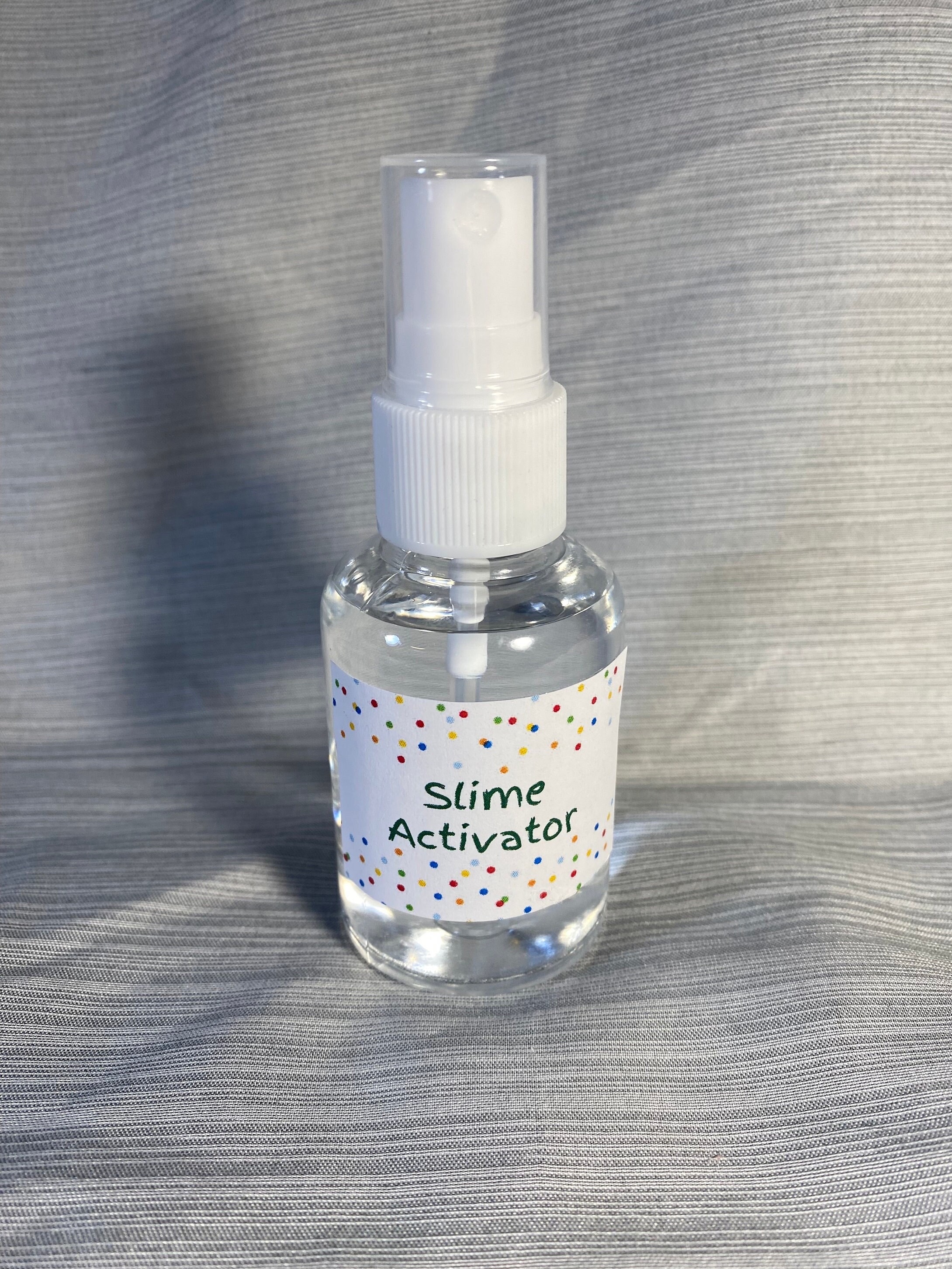 Sticky Slime Fixer Activator Spray Bottle 1 oz Borax solution Travel S –  CatsCraftSlime