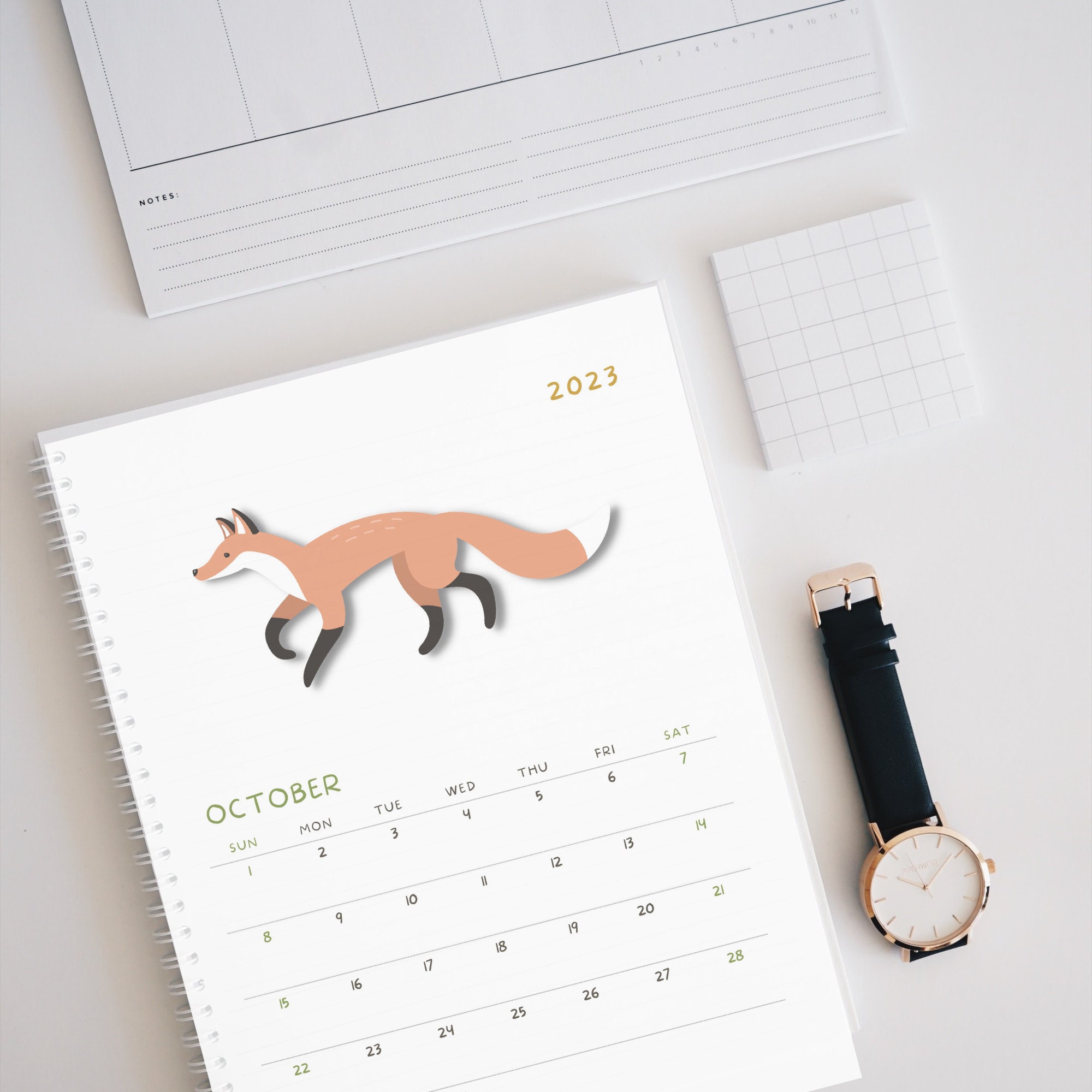 Printable Animal Calendar 2023 2023 Calendar Monthly Etsy printable-animal-calendar-2023-2023-calendar-monthly-etsy