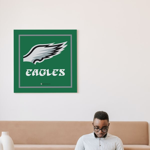 Philadelphia Eagles Football "Wing" Digital Wall Art